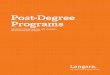 Post-Degree Programs - Langara College · 2018-07-23 · Post-degree diploma (PDD) programs are designed for students with a bachelor’s degree who want to enhance and broaden their