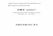 Abstracts Booklet - CERN · for very high gradient cavities, Kenji Saito (KEK) 12:00-12:30 Prospects for higher Tc superconductors for SRF application, Xiaoxing Xi (Peking University