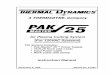Air Plasma Cutting System For 120VAC SystemsSeptember 5, 1999 Manual No. 0-2402 Air Plasma Cutting System For 120VAC Systems The System Includes: • Pak Master® 25™ Power Supply