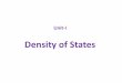 Density of States - Arun Kumar Darunkumard.yolasite.com/resources/LP3-Density of states.pdf · 2016-02-25 · Fig. 1.11. A Plot Between Number of States and Energy Fermi level Above