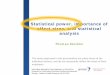 Statistical power, importance of effect sizes, and ... · Statistical power, importance of effect sizes, and statistical analysis. Information Meeting for Grant Applicants on the