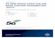 5G NEW RADIO OVER-THE-AIR BASE STATION TRANSMITTER … · The 5th generation (5G) of mobile networks introduces a paradigm shift towards a user and application centric technology
