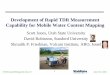 Development of Rapid TDR Measurement Capability for Mobile ... · Development of Rapid TDR Measurement Capability for Mobile Water Content Mapping Scott Jones, Utah State University