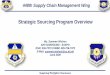 Strategic Sourcing Program Overview Topic... · Supplying Warfighter Dominance 448th Supply Chain Management Wing. Strategic Sourcing Program Overview. Ms. Summer Wishon 429 SCMS/GUMD