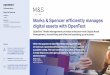 Marks & Spencer efficiently manages digital assets with ... six or seven digital assets, consisting