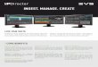 INGEST. MANAGE. CREATE · 2018-09-11 · INGEST. MANAGE. CREATE LIVE PAM SUITE The IPDirector content management suite features dynamic applications for live media content browsing,