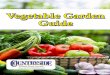 Vegetable Garden Guide - Countryside€¦ · plant a few radish seeds in the shallow furrow, then plant the carrot seeds and cover with barely a quarter inch of soil. I then spread