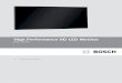 High Performance HD LED Monitor - Bosch Security and ... · 9 Обслуживание 41 10 Технические характеристики 42 High Performance HD LED Monitor