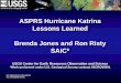 ASPRS Hurricane Katrina Lessons Learned Brenda Jones and ... · Browse requirements Browse examples and analysis Browse generated from the 8-bit image with consistent resolution down-sampling