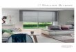 Roller Blinds - Benthin GmbH · Roller Blinds Large – RL The large roller blind system is the solution for all roller blinds with a large surface area of up to 16 m2. It can be
