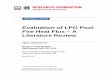 Evaluation of LPG Pool Fire Heat Flux A Literature Review...The main objectives of this project are to conduct a technical literature review to collect ... JP-4, JP-5, hexane and diesel