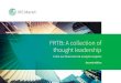 FRTB: A collection of thought leadership - IHS Markit€¦ · In this second edition of our FRTB thought leadership booklet, we analyze some of the lingering questions and offer insights