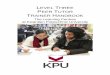 The Learning Centres at Kwantlen Polytechnic University Centres/_KPU_TutorTrainer_… · Electronic Portfolios Mahara Slides 16 - 17 Workbook – (p.16- 17) 3:50 – 3:55 pm 5 minutes