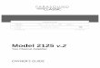 Two Channel Amplifier · 2014-12-10 · 5 Unpacking Your Model 2125 v.2 & Placement Guidelines Unpacking Your Model 2125 v.2 Carefully remove your Model 2125 v.2 from its shipping