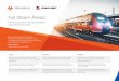 Full Steam Ahead - Informatica...discovery of interline rail data in a diverse, distributed environment Use Informatica Enterprise Data Catalog to index metadata and add business context