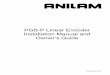 PGS-P Linear Encoder Installation Manual and Owner's Guide Page... · PGS-P linear encoders are compatible with all ANILAM readout and control systems. These encoders are shipped