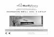 HORIZON BELL XXL 3 CF/LF · Bellﬁ res wishes you many cosy evenings with your new Bellﬁ res gas ﬁ re This document is an essential part of your gas ﬁ re. Read it carefully