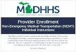 Provider Enrollment Instructions - Michigan...Table of Contents Register for MILogin and CHAMPS Slides 3-14 New Provider Enrollment Slides 15-59 Associating toyour Agency Slides 60-63