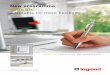 New programme Mosaic - RS Components02 MOSAIC Programme Legrand, designer of the 45 x 45 format, is reinventing the original: the new Mosaic Programme provides all the mains voltage