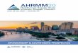 AHRMM...AHRMM20 Conference and Exhibition Sponsorship & Advertising ProspectusPricing guaranteed through December 31, 2019 Additional Visibility Opportunities Contact AHRMM at ahrmm@aha.org