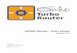 6WIND vRouter - Turbo Router · Turbo Router provides Service Providers, Cloud and Content Providers, and Enterprises the best price/performance ratio when transitioning from hardware