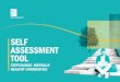 SELF ASSESSMENT TOOL - Universities UK LEARN â€“ Learning, teaching and assessment Learning, Teaching