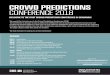 CROWD PREDICTIONS CONFERENCE 2018collectiveintelligence.dk/wp...Crowd-Predictions-Conference-2018.pdf · We would like to invite you to the Crowd Predictions Conference 2018! The