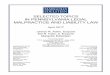 SELECTED TOPICS IN PENNSYLVANIA LEGAL MALPRACTICE IN PENNSYLVANIA LEGAL MALPRACTICE AND LIABILITY LAW