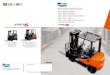 1,500kg to 3,500kg Capacity...Oil- Cooled Disc Brakes (ODB) Virtually maintenance-free, ODB equipment is standard on all 1,500kg~3,500kg series forklifts. The enclosed brake system