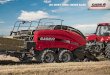 LB4 SerieS Large Square B aLer - CNH Industrial...LB4 balers were designed to make baling easy. Ground-level access to service points, easy adjustments, narrower transport widths and