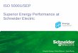 ISO 50001/SEP Superior Energy Performance at …...Schneider Electric – Sustainability Services – 2014 19 Phase 4: Readiness Used internal auditors from ISO 9001 and 14001 teams