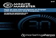 $47 MINUTE MARKETER - Home | MarketingSherpa · As many companies are forced to slash their budgets for both travel and events, an increasing number of ... virtual versions are less