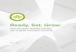 Ready, Set, Grow - CaGBC...reduce emissions, improve the health of Canadians, and drive innovation in the building sector. CaGBC has documented that over 460,000 Canadians work in