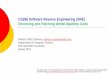 CS266 Software Reverse Engineering · 4/7/2020  · CS266 Software Reverse Engineering (SRE) Reversing and Patching Wintel Machine Code Teodoro (Ted) Cipresso, teodoro.cipresso@sjsu.edu