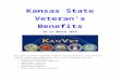 Veterans Resources - A community for military …€¦ · Web viewDisabled veterans can claim a homestead refund. Veterans must be Kansas residents, honorably discharged, and certified