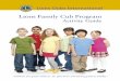 Lions Family Cub Program · The Family Cub Program Activity Guide divides Cubs into three age groups: • Age 3 and under • Age 4-7 • Age 8-12 Each activity, whether for a meeting,