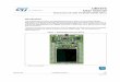 Discovery kit with STM32F429ZI MCU · User manual Discovery kit with STM32F429ZI MCU Introduction The STM32F429 Discovery kit (32F429IDISCOVERY) allows users to easily develop applications