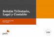 Boletín Tributario, Legal y Contable€¦ · Estuvo enfocado en fortalecer los negocios de triple impacto con los máximos referentes de la región. Salud mental, física y emocional
