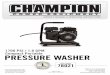 1700 PSI / 1.8 GPM PRESSURE WASHER · 2020-06-28 · Champion Power Equipment manufactures and sells accessories designed to help you get the most from your purchase . To find out