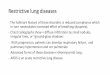 Restrictive lung diseases - JU Medicine · Restrictive lung diseases occur in two types of disorders: 1. Chronic interstitial and infiltrative diseases, where there is a chronic disease