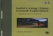 India's long-Term Growth Experience - World Bankdocuments.worldbank.org/curated/en/...New Delhi 110044 Sage Publications Inc 2455 Teller Road Thousand Oaks, California 91320 Sage Publications