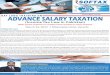 DAY LONG TRAINING ON ADVANCE SALARY TAXATION · ADVANCE SALARY TAXATION (Income Tax Law in Pakistan) DAY LONG TRAINING ON Objectives Currently the submission of Annual Income Tax
