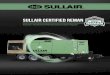 Sullair CERTIFIED REMAN Reman Brochure...Sullair Certified REMAN is a factory-authorized remanufacturing program for Sullair portable air compressors, featuring genuine OEM parts and