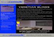 Contemporary Venetian Blinds - Bruce Edwards Sunrise Ecowood - 50mm & 63mm Sunrise Aluminium - 25mm