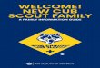 WELCOME! NEW CUB SCOUT FAMILY€¦ · teach values consistent with good citizenship, character development, personal . fitness, and leadership. The values we seek to instill are found