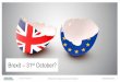 Brexit – 31st October? - Leatherhead Food · 2019-09-27 · legislation that needs to be in place following Brexit. Importing the relevant EU Legislation into the UK statute book