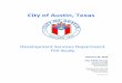 City of Austin, TX...City of Austin, Texas Development Services Department Fee Study February 22, 2012 The PFM Group 801 Grand, Suite 3300 Des Moines, IA 50312 (515) 243-2600 phone