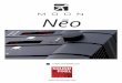 Sound & Pixel | - Nēo PVP MOON Neo... · 2017-05-08 · pvp acabado Negro Plata / Total Negro ... El conversor Digital a analógico Neo 380D establece un nuevo estándar para la
