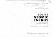 SOVIET ATOMIC ENERGY - VOL. 38, NO. 1...Title: SOVIET ATOMIC ENERGY - VOL. 38, NO. 1 : Subject: SOVIET ATOMIC ENERGY - VOL. 38, NO. 1 : Keywords: Declassified and Approved For Release