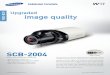 Upgraded image quality - Cctvcctv.co.th/file/Samsung/SCB-2004/SCB-2004_ENG_2p_Datasheet_20… · The SCB-2004 is a discreet general purpose analog box camera suitable for a wide range